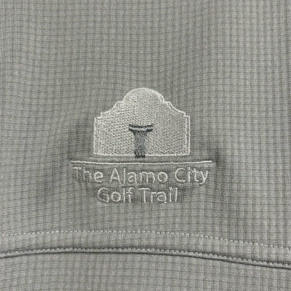 Columbia Golf Men’s Quarter Zip Gray Pullover - Picture 2 of 8